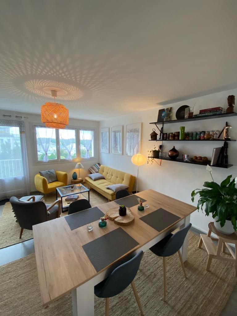 Appartement Lumineux 70 M2 & Parking Prive Proche Centre Brest Exterior photo